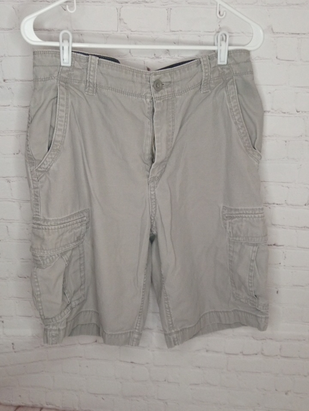 Arizona Jean Company Men's Cargo Shorts - Light Gray